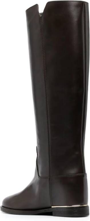 Via Roma 15 Stivale knee-length boots Brown