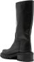 Via Roma 15 70mm Vlogo leather boots Black - Thumbnail 3