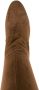 Via Roma 15 85mm suede knee boots Brown - Thumbnail 4