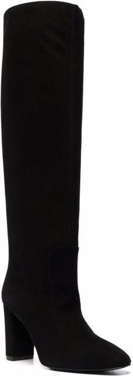 Via Roma 15 knee-length boots Black