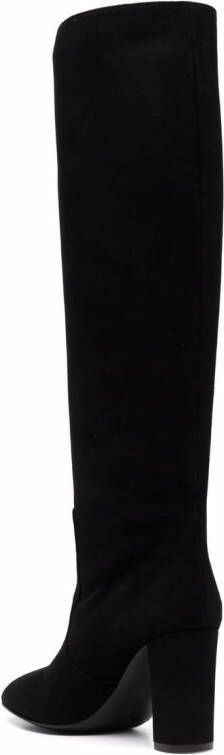 Via Roma 15 knee-length boots Black