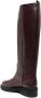 Via Roma 15 knee-length leather boots Brown - Thumbnail 3