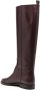 Via Roma 15 leather knee-length boots Brown - Thumbnail 3