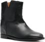 Via Roma 15 leather western boots Black - Thumbnail 2
