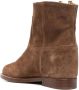 Via Roma 15 logo-plaque leather ankle boots Brown - Thumbnail 3