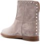 Via Roma 15 studded suede boots Neutrals - Thumbnail 3