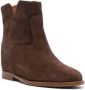 Via Roma 15 suede ankle boots Brown - Thumbnail 2