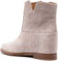 Via Roma 15 suede ankle boots Neutrals - Thumbnail 3