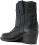 Via Roma 15 Texan 60mm leather ankle boots Black - Thumbnail 3