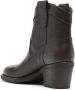 Via Roma 15 Texan 65mm leather ankle boots Brown - Thumbnail 3