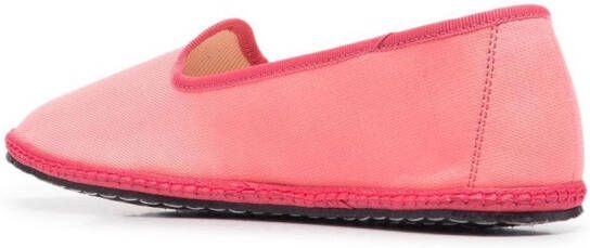Vibi Venezia Olimpia two-tone slip-on shoes Pink