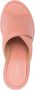Vic Matie 105mm crossover-strap detail mules Pink - Thumbnail 4