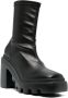 Vic Matie 110mm chunky leather boots Black - Thumbnail 2