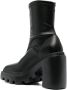 Vic Matie 110mm chunky leather boots Black - Thumbnail 3