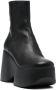 Vic Matie 110mm leather platform boots Black - Thumbnail 2