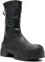Vic Matie 50mm leather ankle boots Black - Thumbnail 2