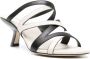 Vic Matie 60mm leather mules White - Thumbnail 2