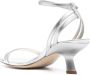 Vic Matie 65mm leather sandals Silver - Thumbnail 3
