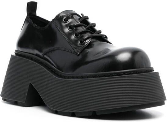 Vic Matie 80mm chunky leather brogues Black