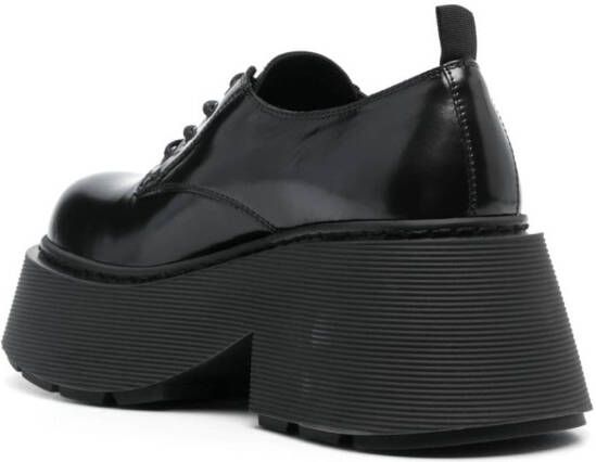 Vic Matie 80mm chunky leather brogues Black