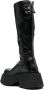 Vic Matie 80mm knee-length leather boots Black - Thumbnail 3