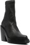 Vic Matie block-heel 115mm pointed-toe boots Black - Thumbnail 2