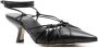 Vic Matie Chanel 60mm leather sandals Black - Thumbnail 2