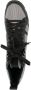 Vic Matie check-pattern leather chunky boots Black - Thumbnail 4