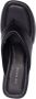 Vic Matie 110mm leather platform sandals Black - Thumbnail 4