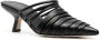 Vic Matie circular-straps leather sandals Black - Thumbnail 2