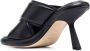 Vic Matie crossover-strap leather mules Black - Thumbnail 3