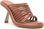 Vic Matie Dosh 80mm leather mules Brown - Thumbnail 2