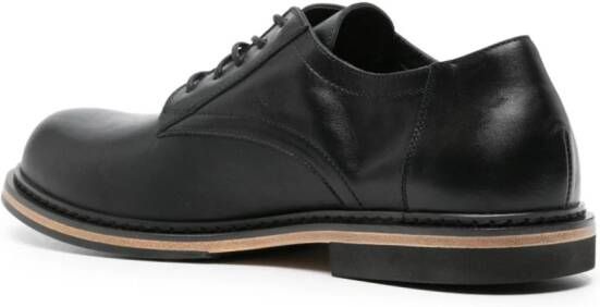 Vic Matie lace-up leather derby shoes Black