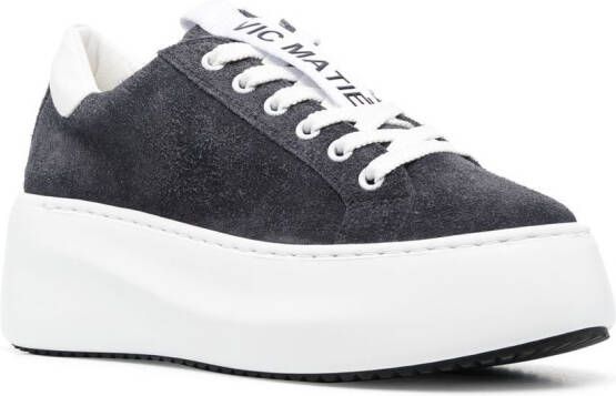 Vic Matie lace-up platform sneakers Blue