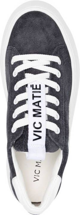 Vic Matie lace-up platform sneakers Blue