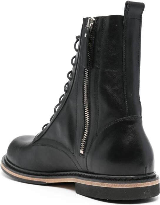 Vic Matie leather ankle boots Black