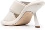 Vic Matie leather crossover-detail mules Neutrals - Thumbnail 3