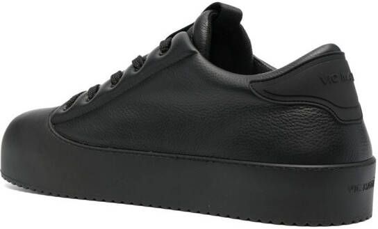 Vic Matie leather low-top sneakers Black