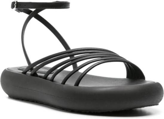 Vic Matie multi-way strap sandals Black