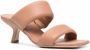 Vic Matie padded leather mules Neutrals - Thumbnail 2