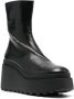 Vic Matie platform leather ankle boots Black - Thumbnail 2