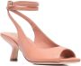 Vic Matie pointed-toe leather sandals Pink - Thumbnail 2