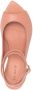 Vic Matie pointed-toe leather sandals Pink - Thumbnail 4