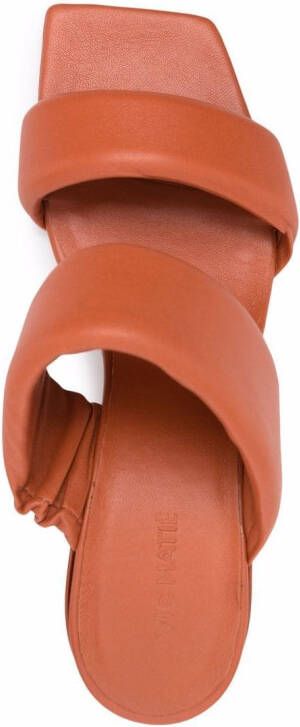 Vic Matie slip-on 70mm sandals Brown