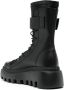 Vic Matie square-toe leather chunky boots Black - Thumbnail 3