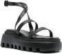 Vic Matie strappy chunky-sole sandals Black - Thumbnail 2