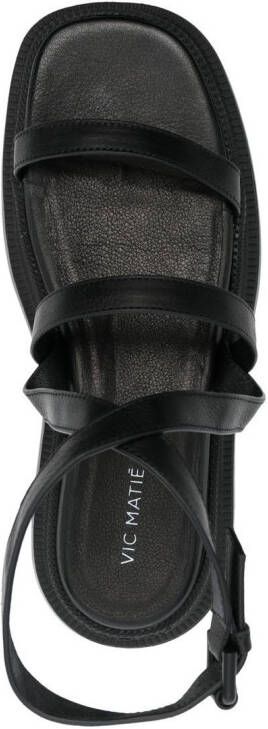 Vic Matie strappy chunky-sole sandals Black