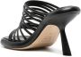 Vic Matie strappy leather mules Black - Thumbnail 3