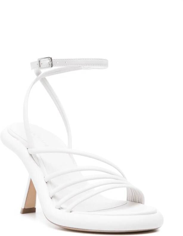 Vic Matie strappy leather sandals White