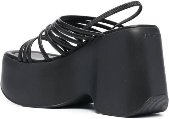 Vic Matie strappy platform 110mm sandals Black